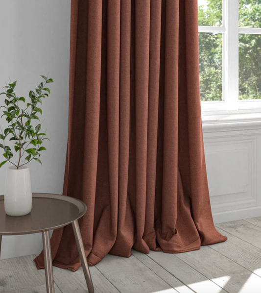 Cooshy Brick Red Luxe Cotton 100% Cotton Fabric