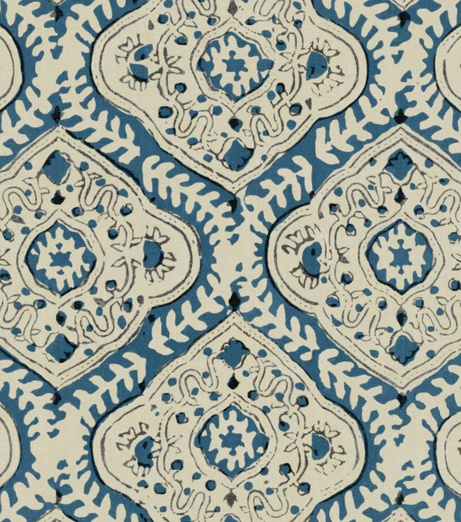 Indigo - Kala Fabric Linwood 100% Linen
