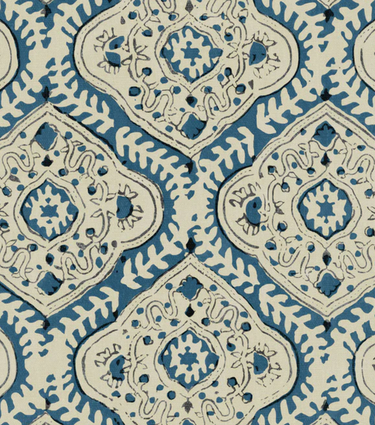 Indigo - Kala Fabric Linwood 100% Linen