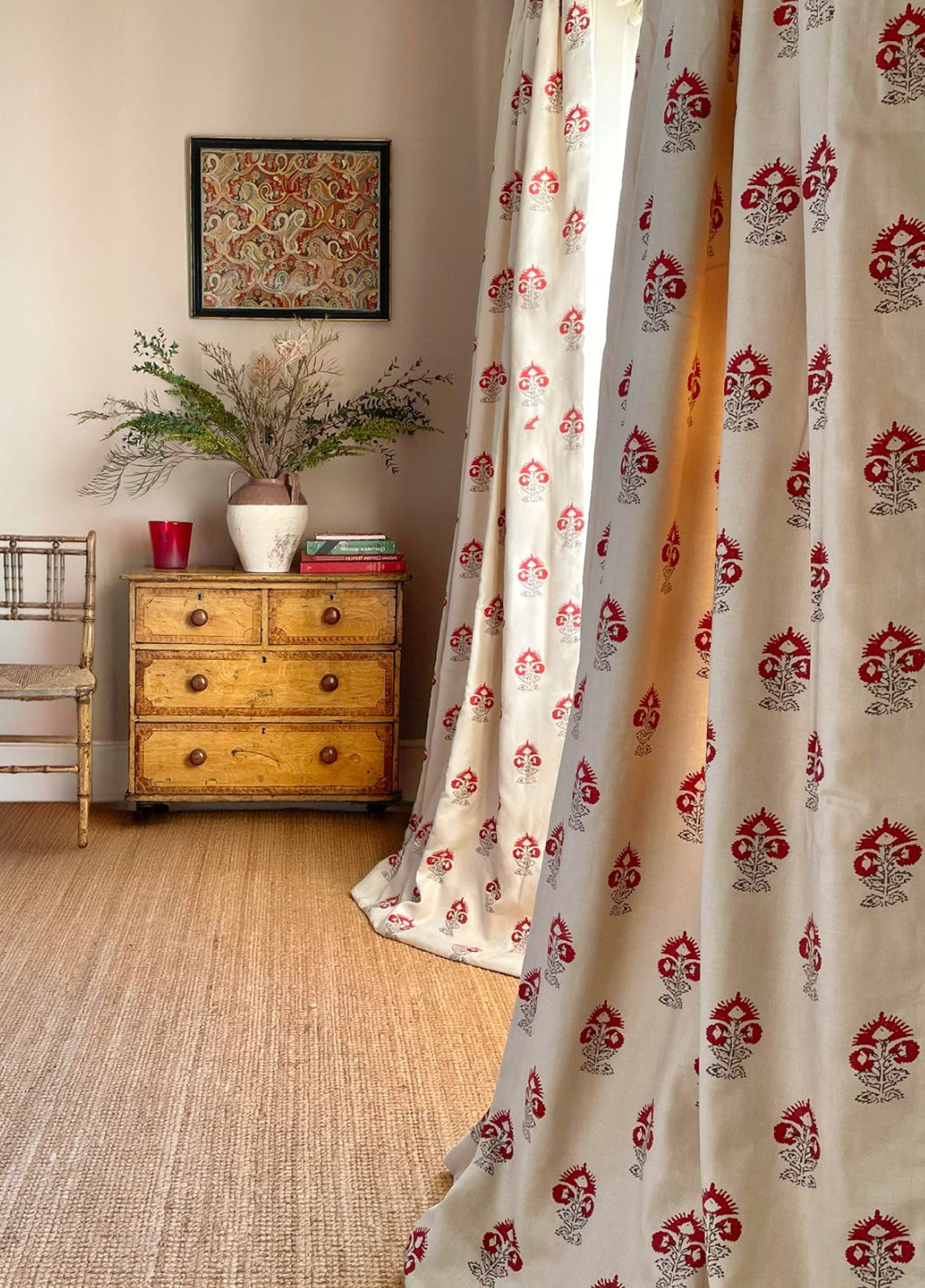 Kate Forman Iona Red/Brown Made to Measure Roman Blinds – image 3