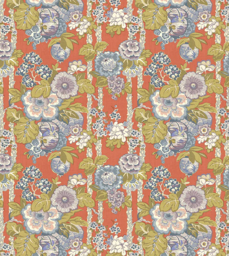 Lacquer - Louis Fabric Linwood 100% Linen