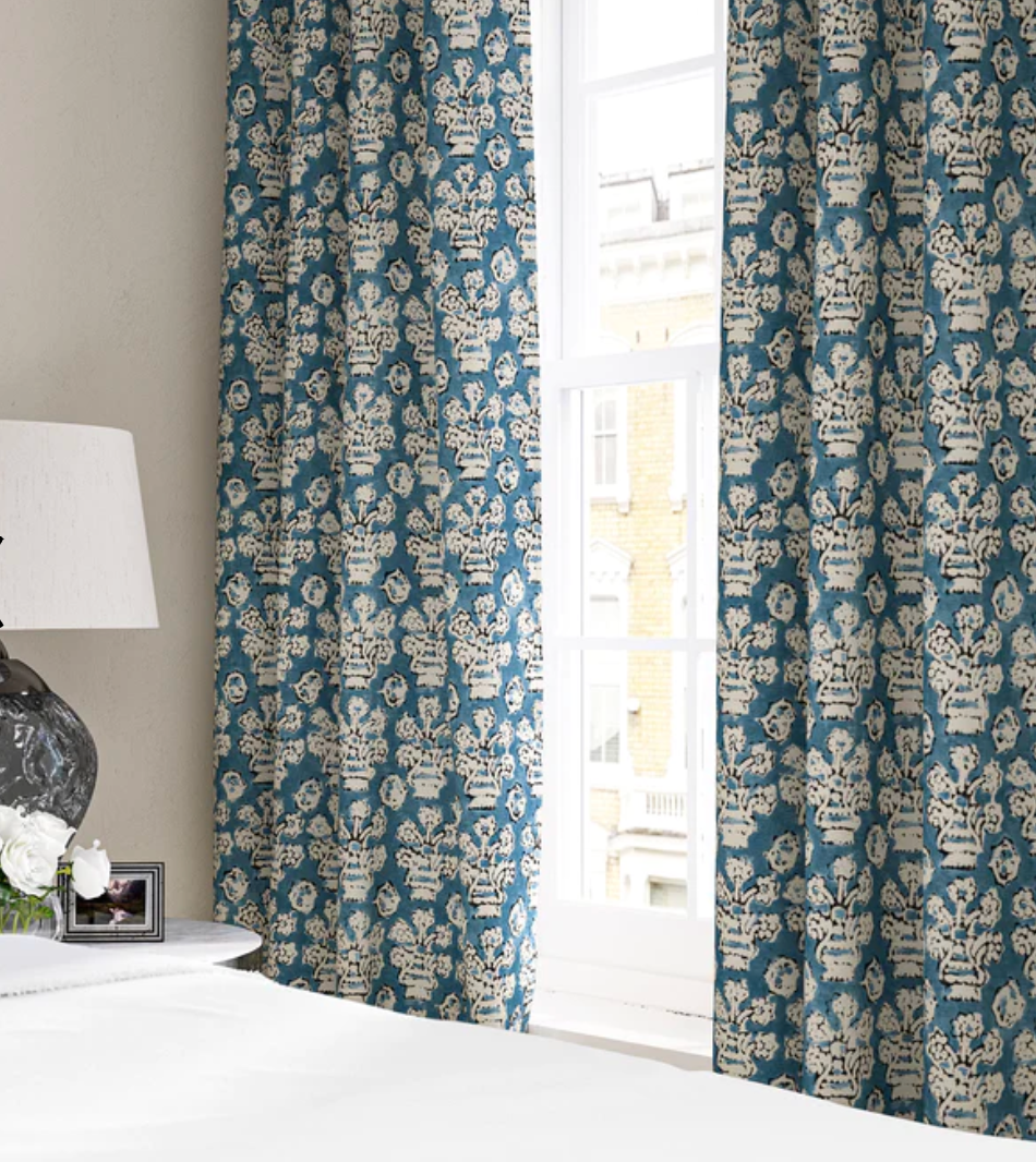 Lakeside - Shirin Fabric Linwood 100% Linen curtains