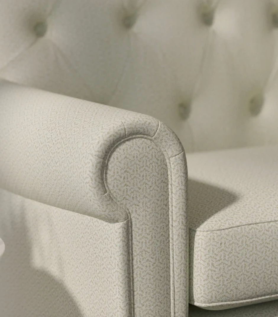 Latte - Malmo by Linwood - Fabric, Curtains, Roman Blinds sofa