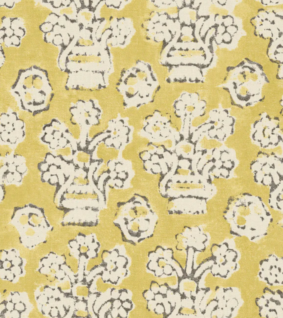 Lemon Curd - Shirin Fabric Linwood 100% Linen