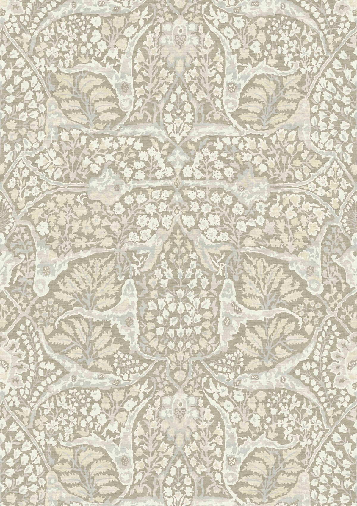 Lewis & Wood Alhambra LG 50 Buff Made to Measure Curtains – close-up