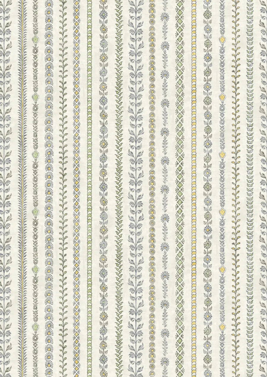 Lewis & Wood Bandana Citrus Made to Measure Roman Blinds – close-up