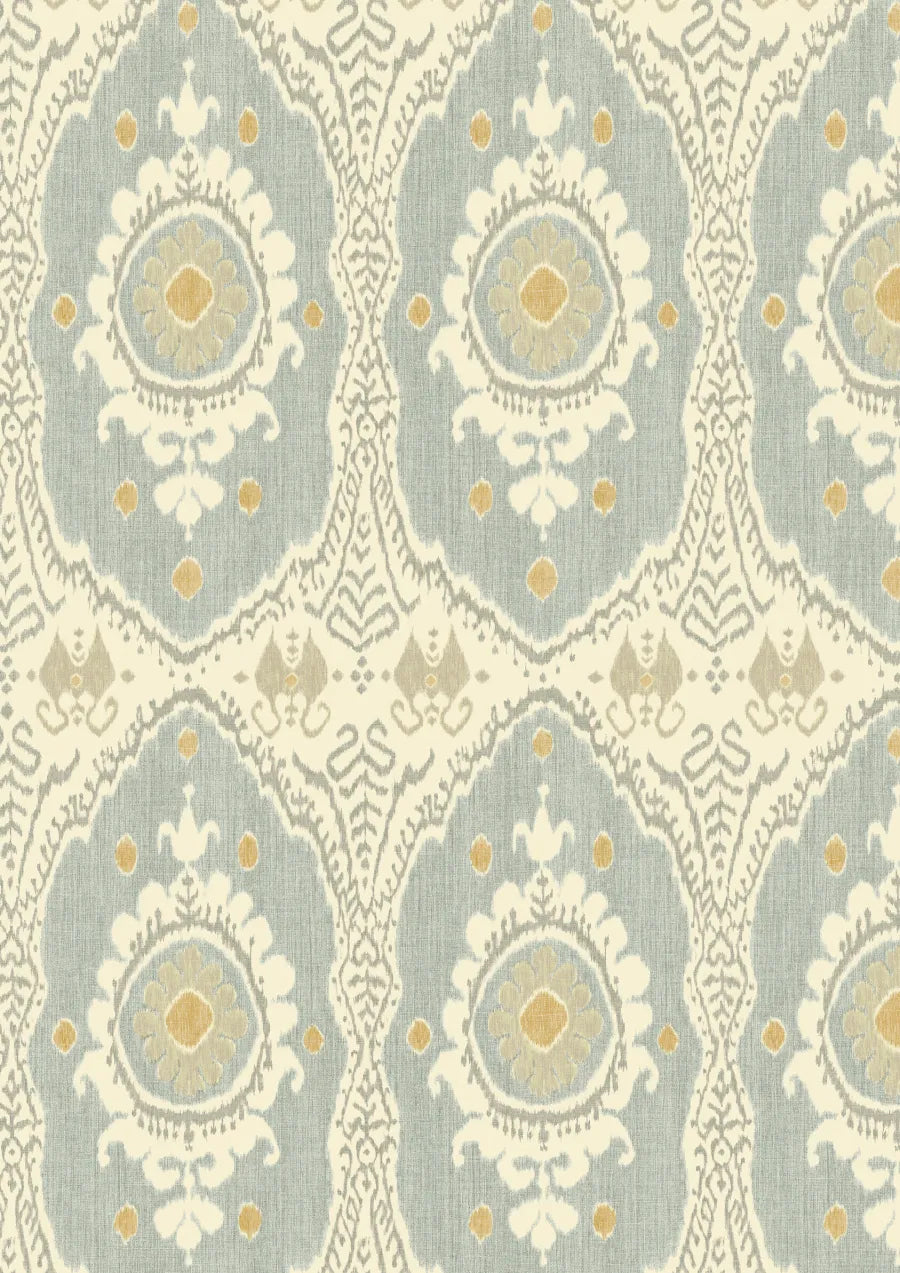Lewis & Wood Bukhara Oasis Made to Measure Roman Blinds – close-up