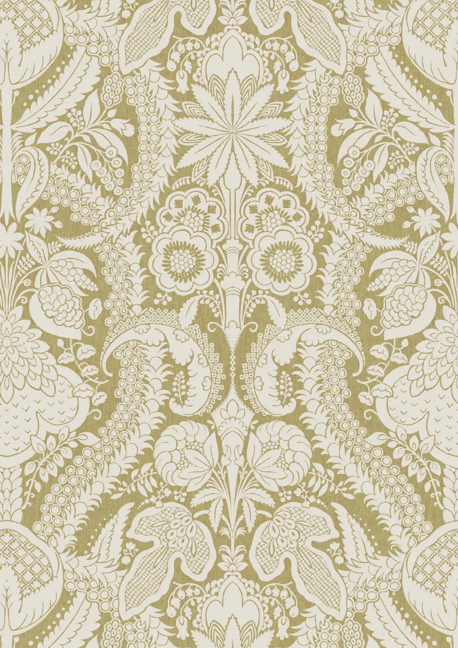 Lewis & Wood Hanbury Nectar Made to Measure Roman Blinds – close-up