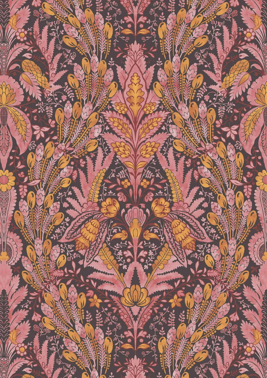 Lewis & Wood Hawskmoor Fireworks Made to Measure Curtains – close-up