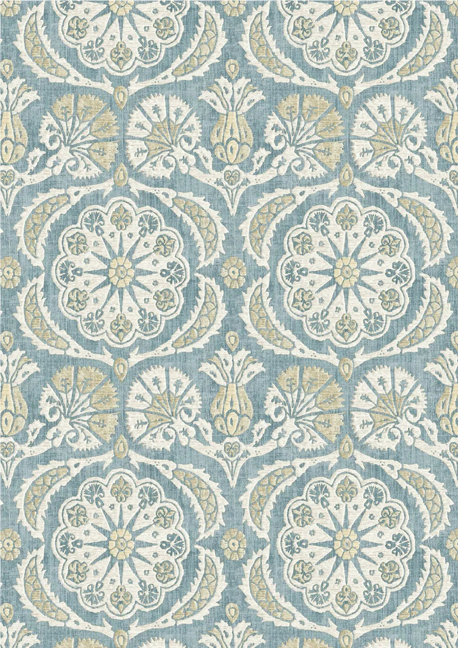 Lewis & Wood Pasha Seaglass Made to Measure Curtains – close-up