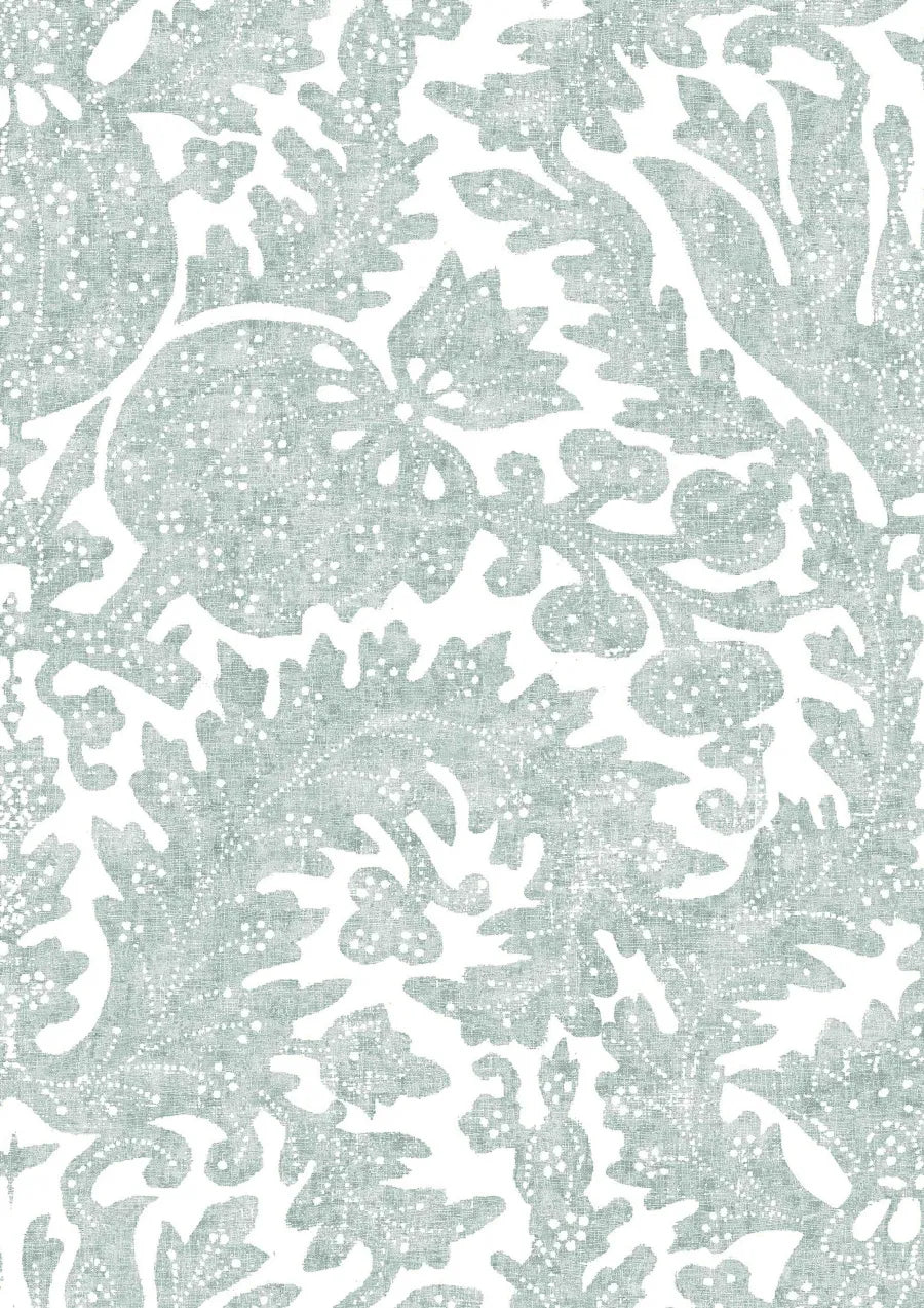 Lewis & Wood Pomegranate Fresco Marina Made to Measure Curtains – close-up