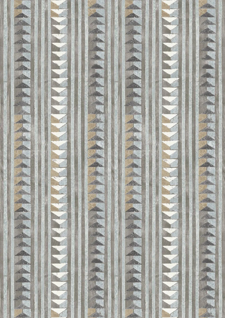 Lewis & Wood Sawtooth Savannah Made to Measure Curtains – close-up