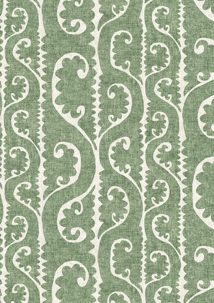 Lewis & Wood Totem Cactus Made to Measure Roman Blinds – close-up