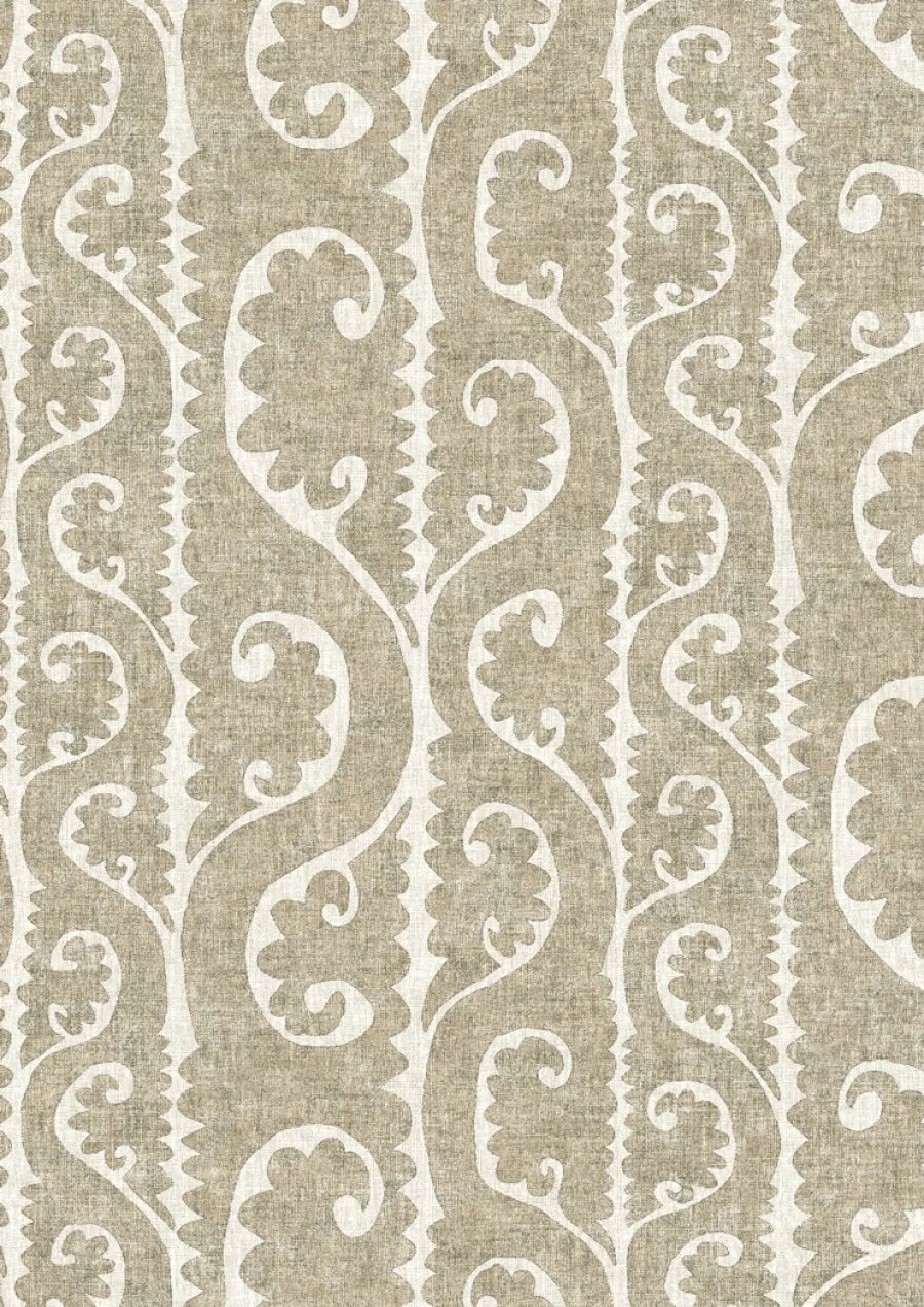Lewis & Wood Totem Natural Made to Measure Curtains – close-up