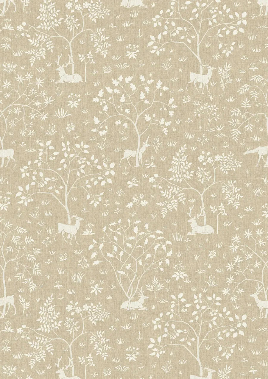 Lewis & Wood Voysey Park Mellow Made to Measure Curtains – close-up