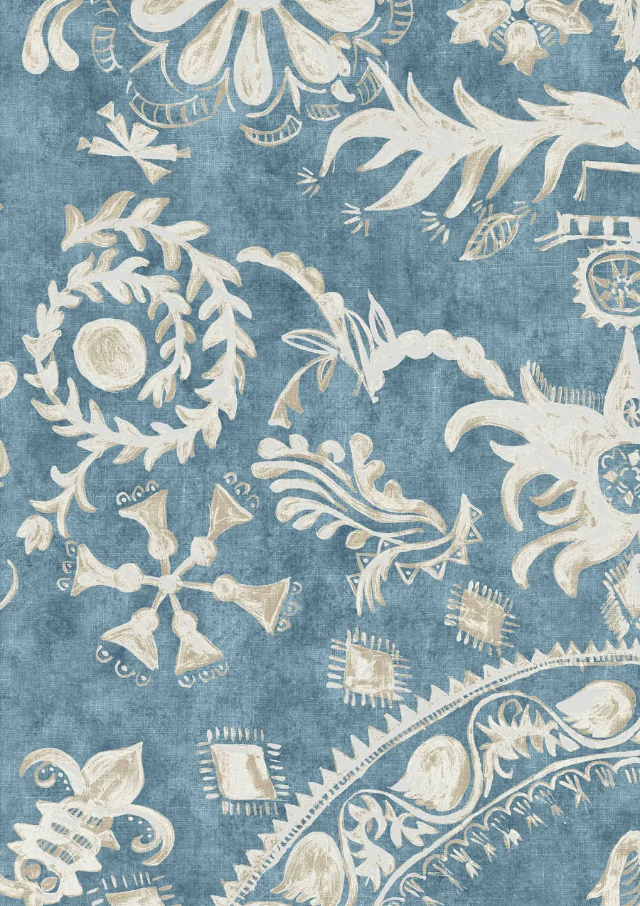 Lewis & Wood Womad Celestial Made to Measure Curtains – close-up