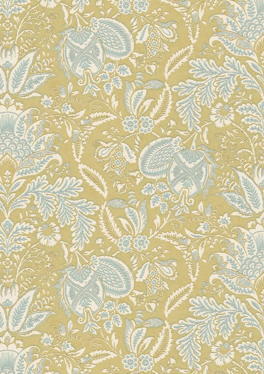 Lewis & Wood Wykeham Citrus Made to Measure Curtains – close-up