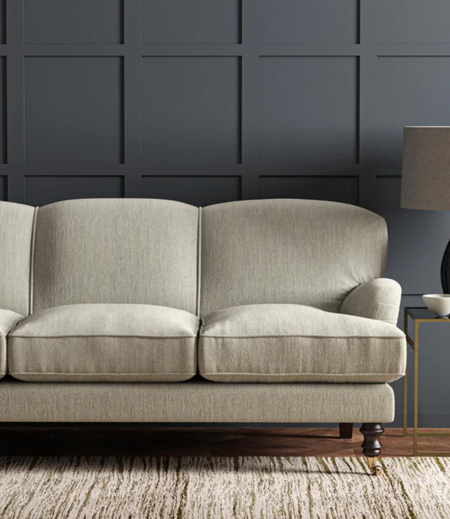 Linen - Orta by Linwood - Fabric, Curtains, Roman Blinds sofa