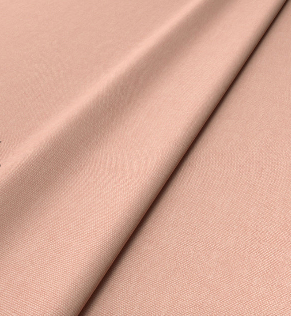 Cooshy blush Pink Linen Softie 100% Linen Fabric
