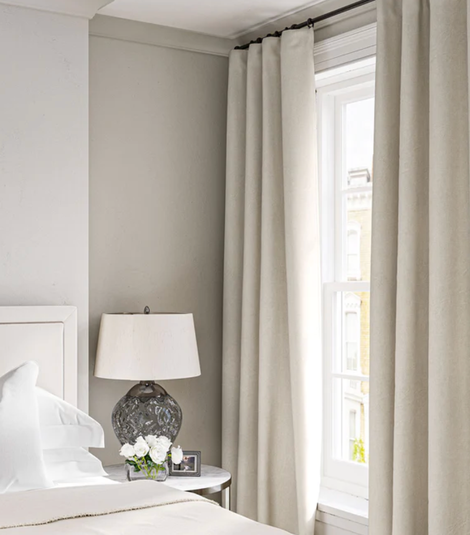Cooshy Eggshell White Linen Softie 100% Linen Fabric. curtains