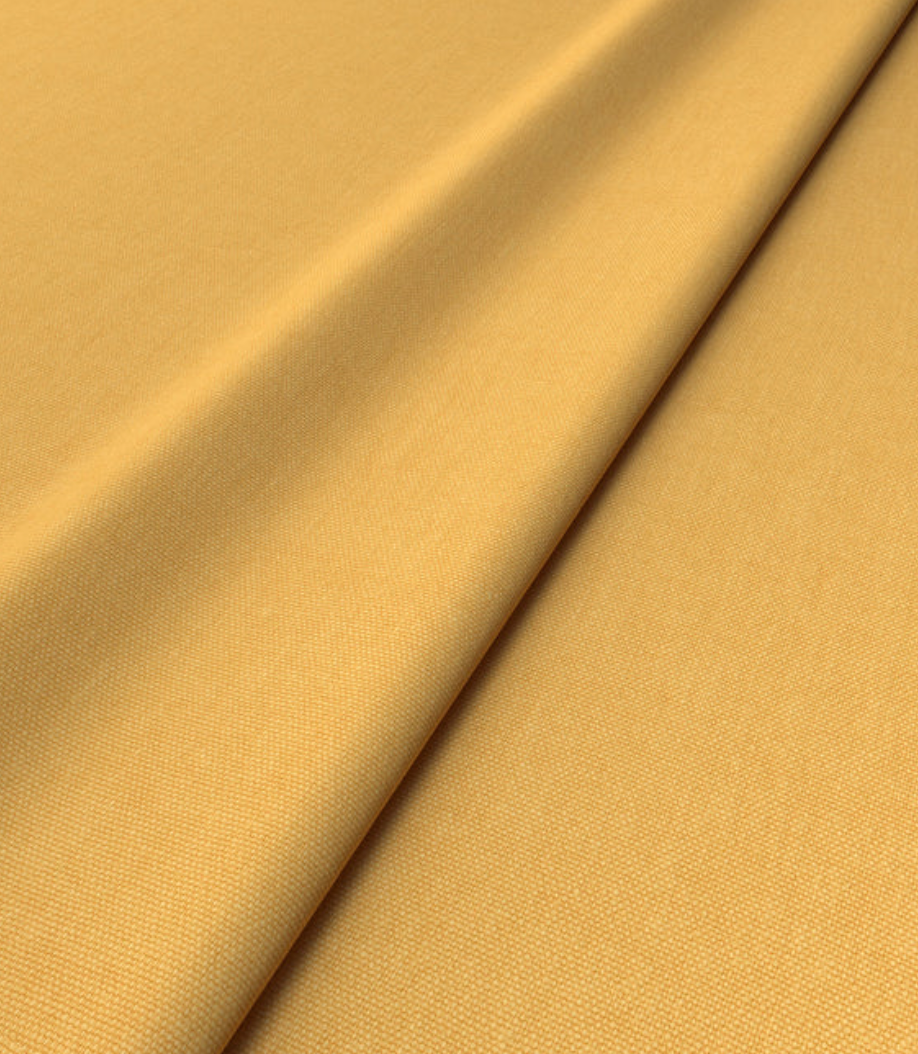 Cooshy Maize Yellow Linen Softie 100% Linen Fabric