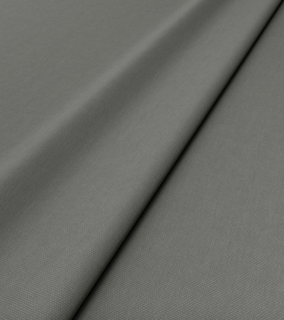 Cooshy Shadow Grey Linen Softie 100% Linen Fabric