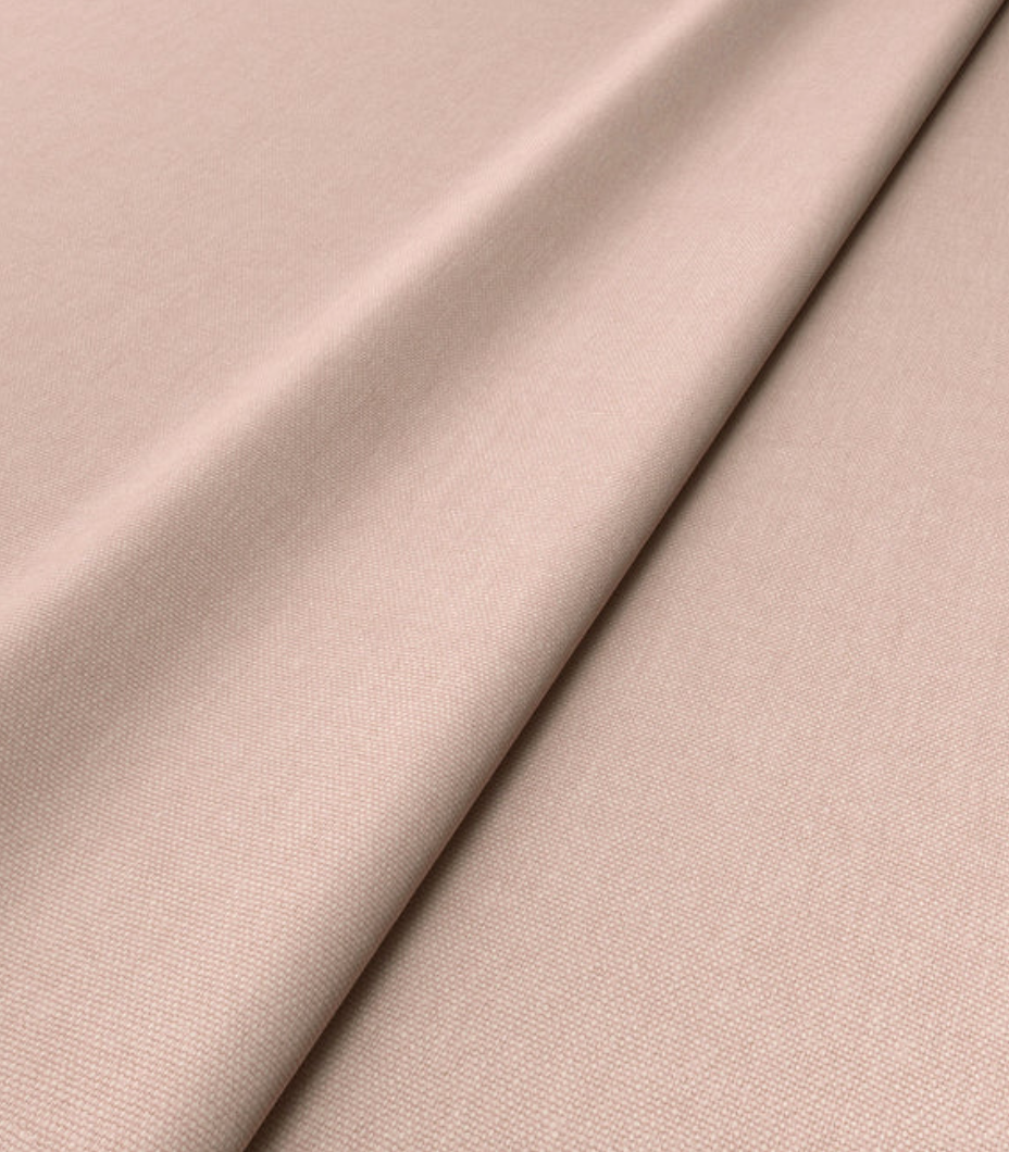 Cooshy Sorbet Pink Linen Softie 100% Linen Fabric