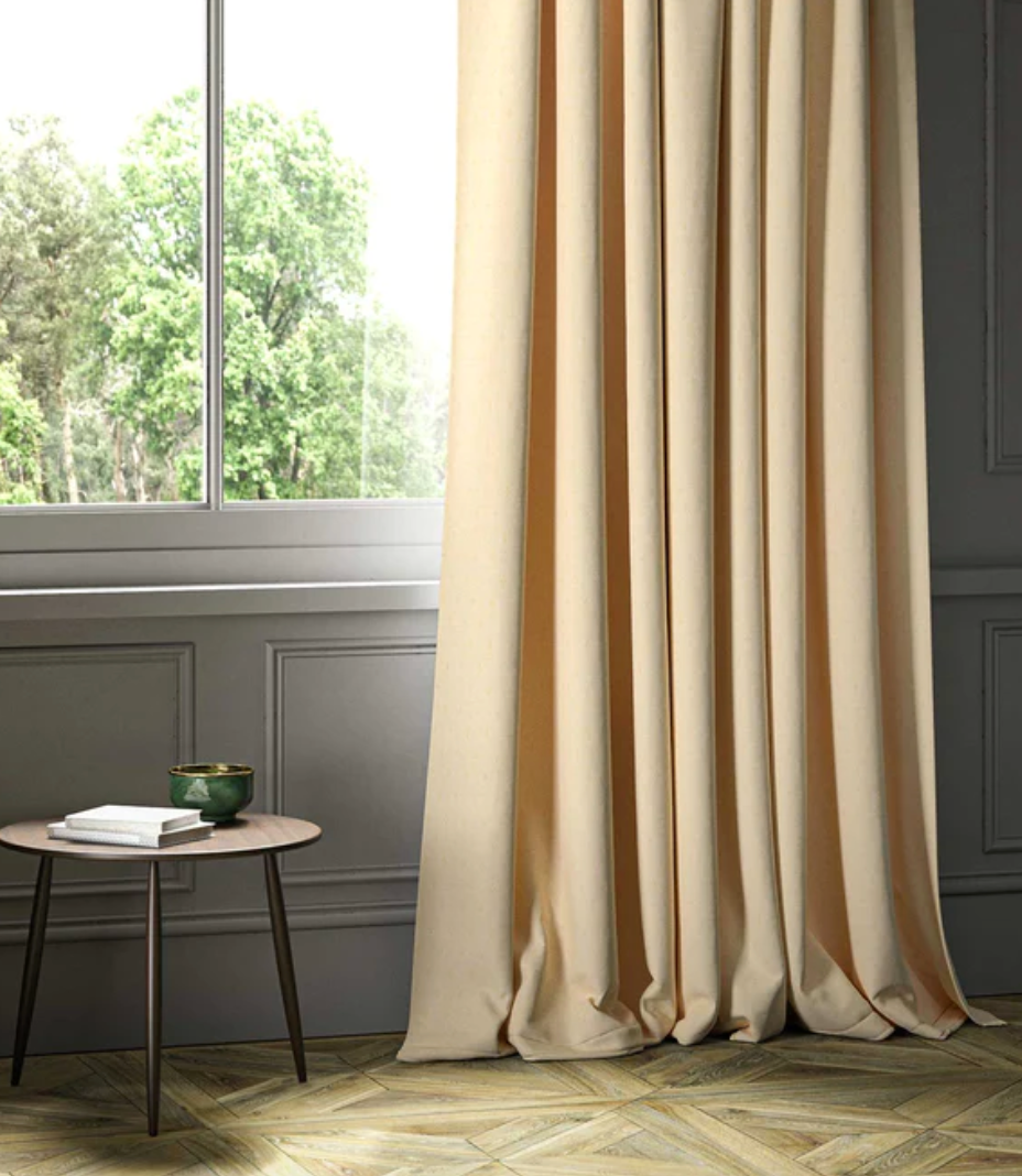 Candleglow - Bryher by Linwood - Fabric, Curtains, Roman Blinds window