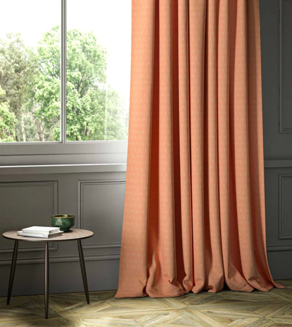 Flamingo - Bryher by Linwood - Fabric, Curtains, Roman Blinds window