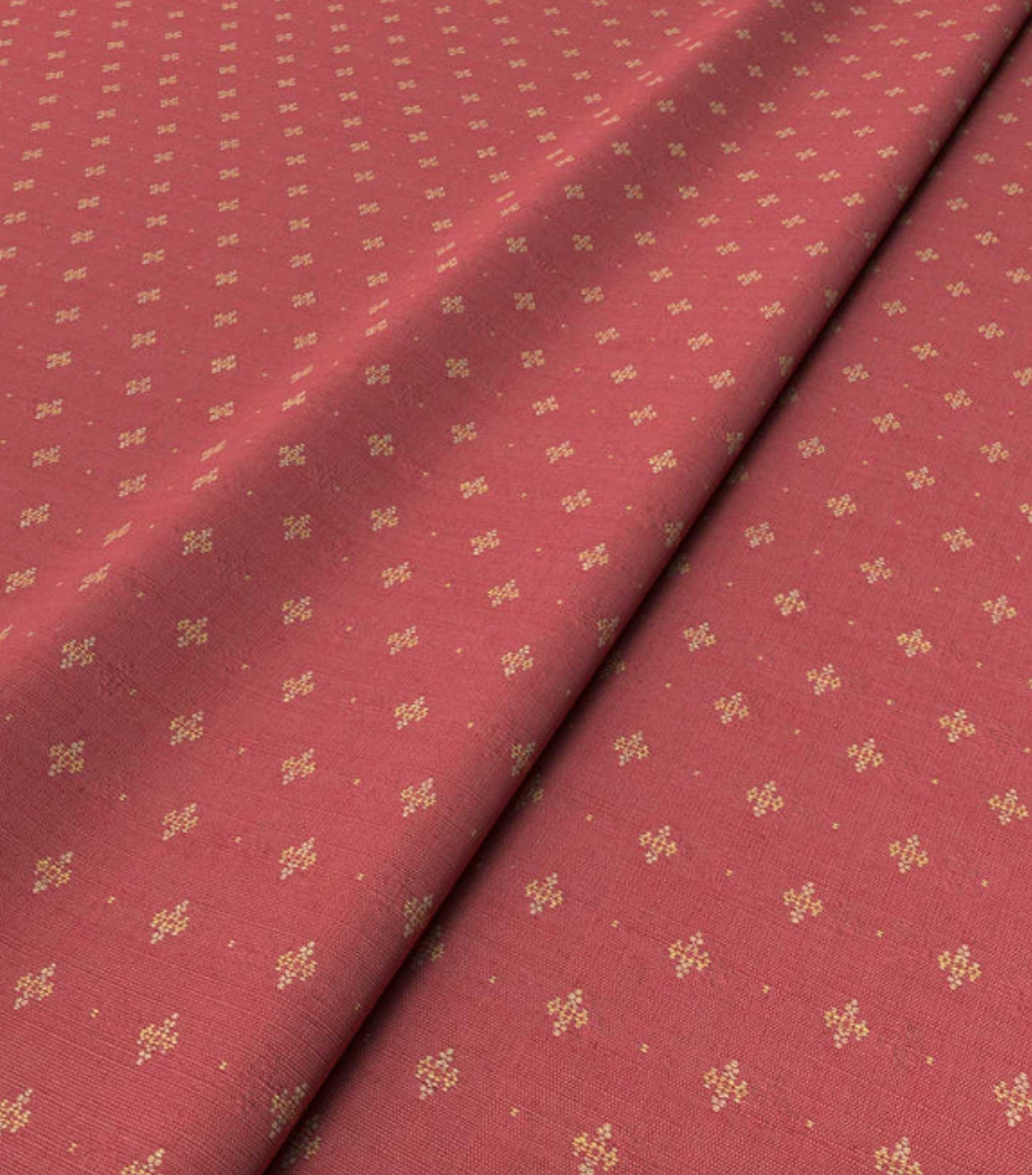 Redcurrant - Bryher by Linwood - Fabric, Curtains, Roman Blinds