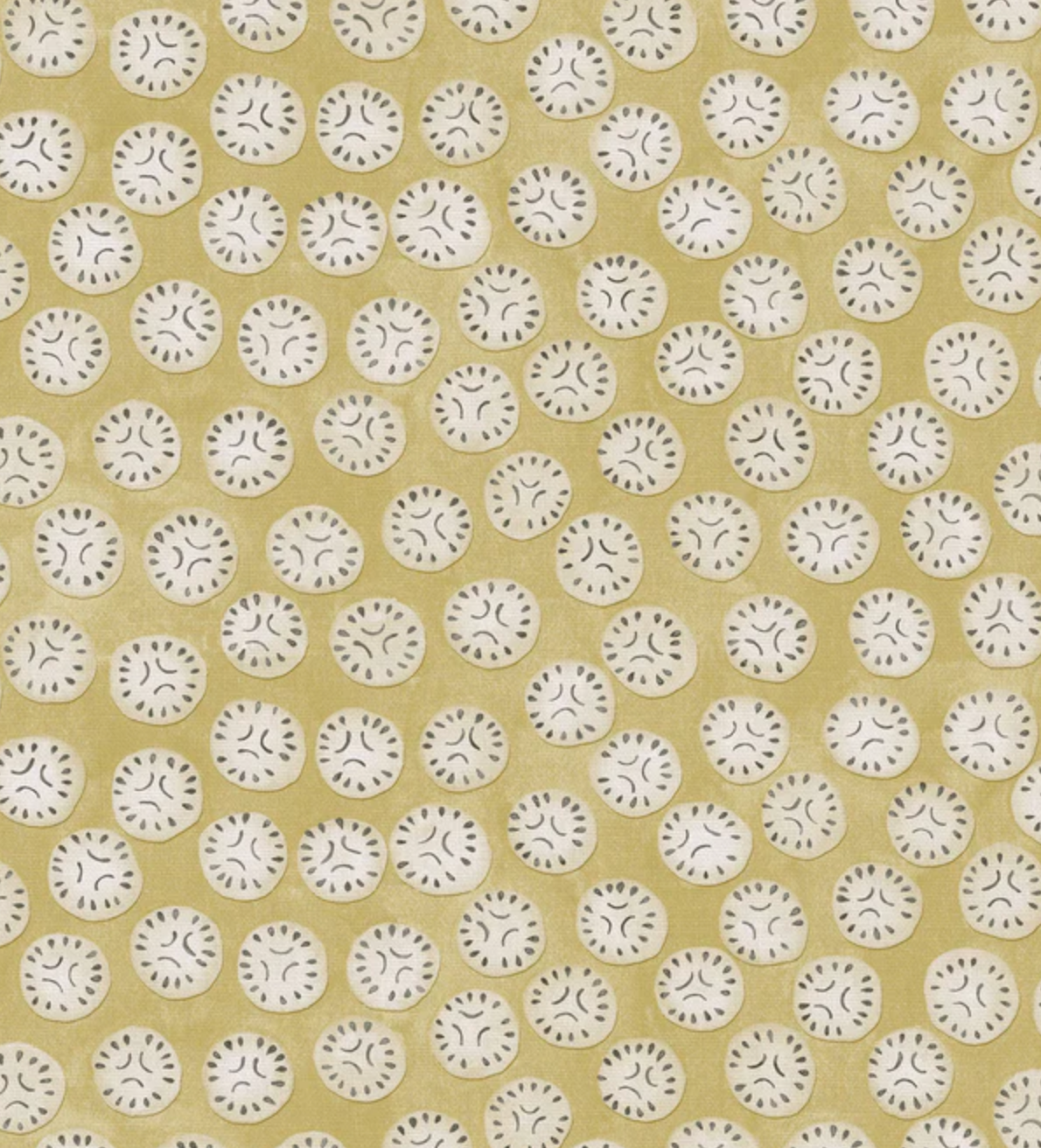 Yellow Lichen - Chitgar Fabric Linwood 100% Linen
