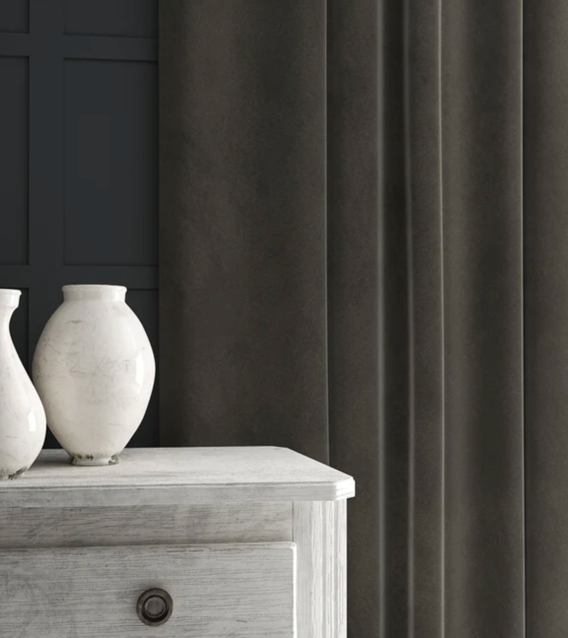 Chrome - Omega iii Velvet by Linwood - Fabric, Curtains, Roman BlindsChrome - Omega iii Velvet by Linwood - Fabric, Curtains, Roman Blinds