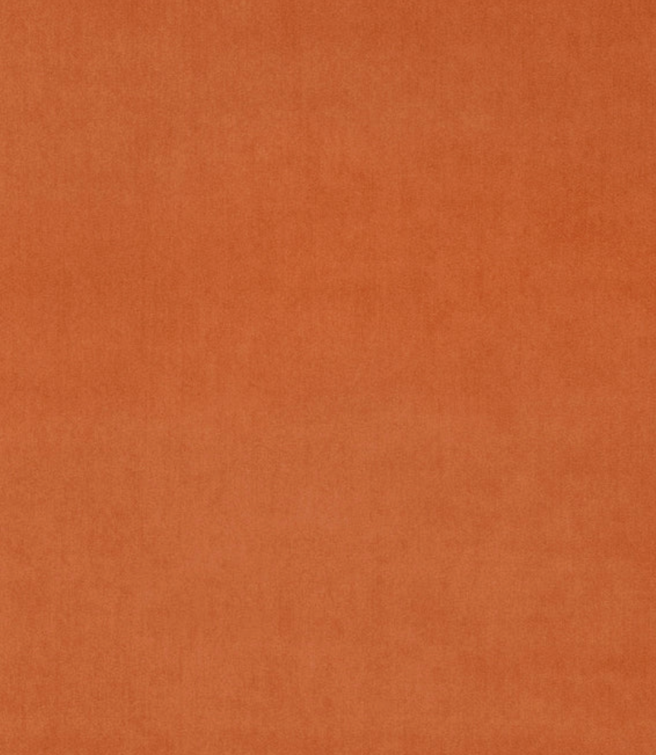 Papaya - Omega iii Velvet by Linwood - Fabric, Curtains, Roman Blinds