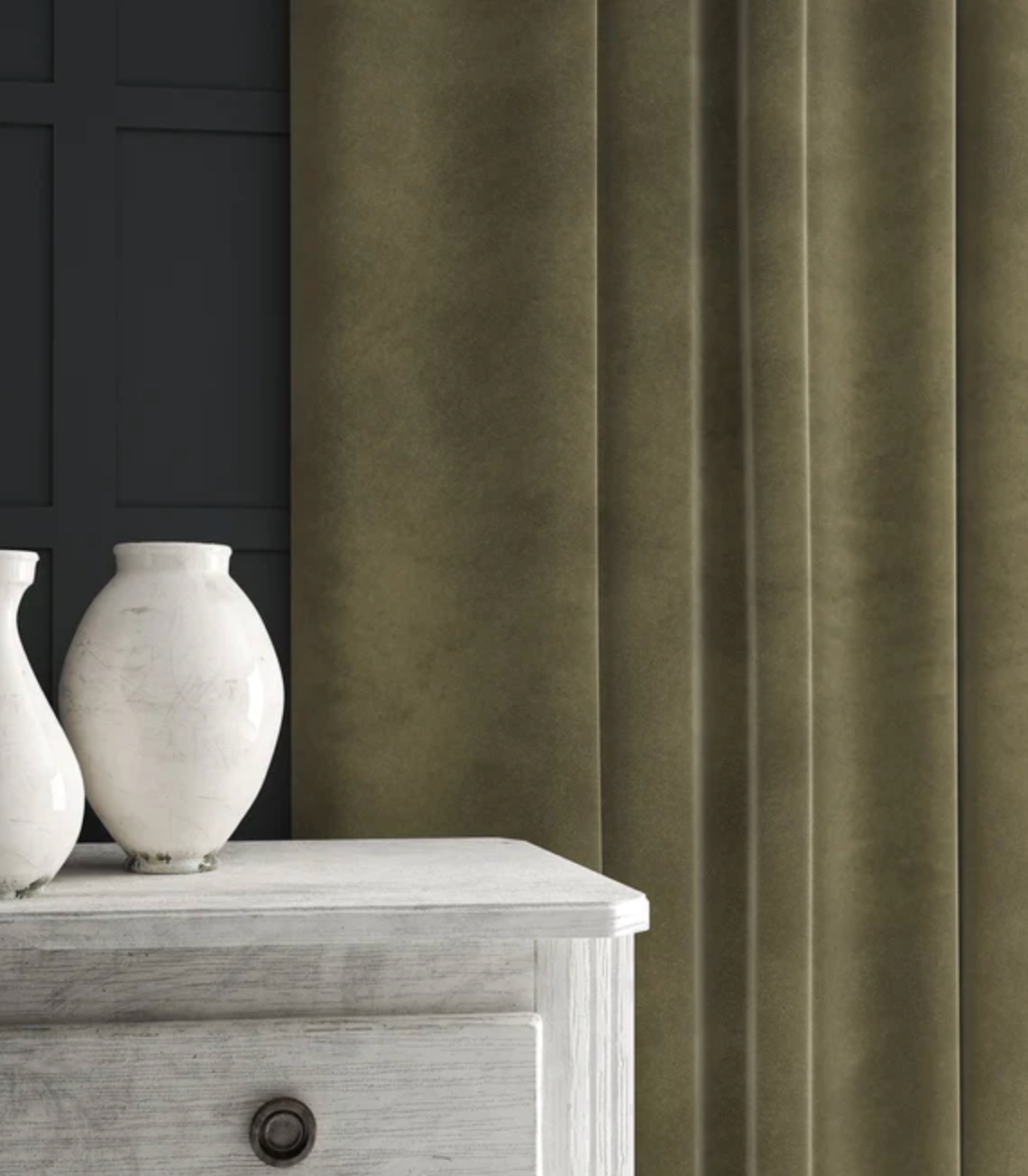 Sandcastle - Omega iii Velvet by Linwood - Fabric, Curtains, Roman Blinds