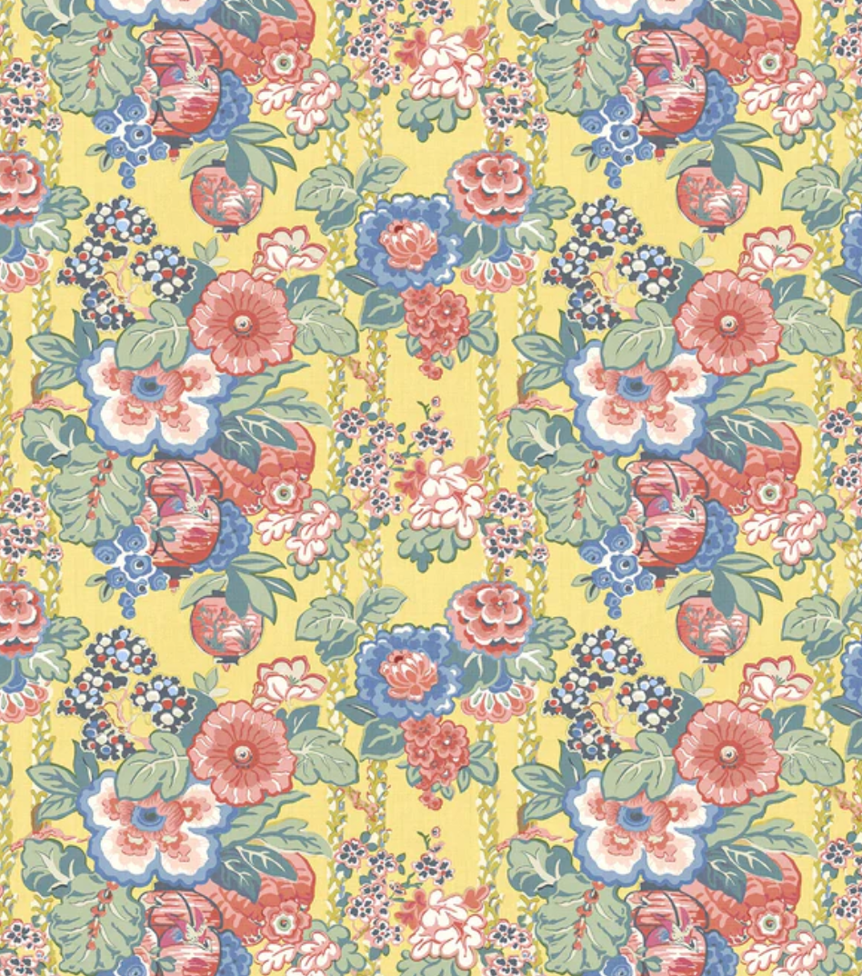 Lucky Yellow - Louis Fabric Linwood 100% Linen