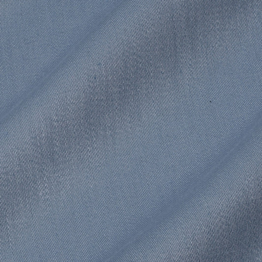 Cooshy Luna Blue Satin Linen 100% Linen Fabric