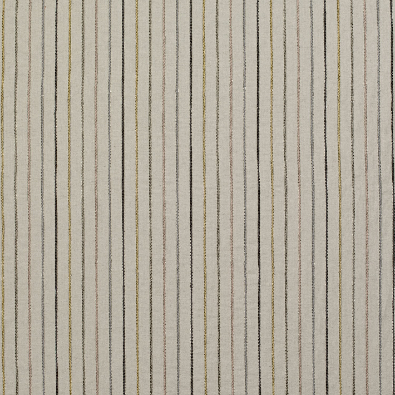 Natural - Maddox Stripe Fabric by James Hare