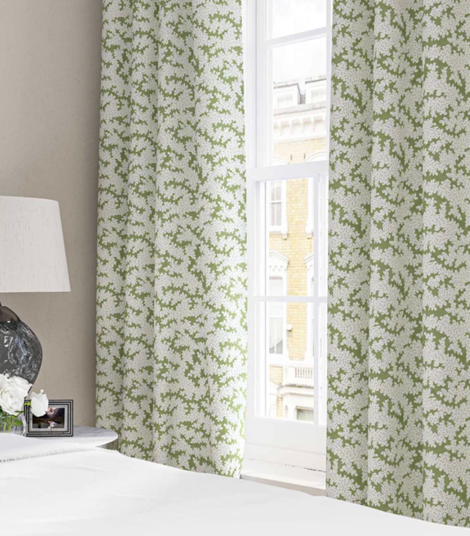 Mahjong - Big Top Fabric Linwood 100% Linen curtains
