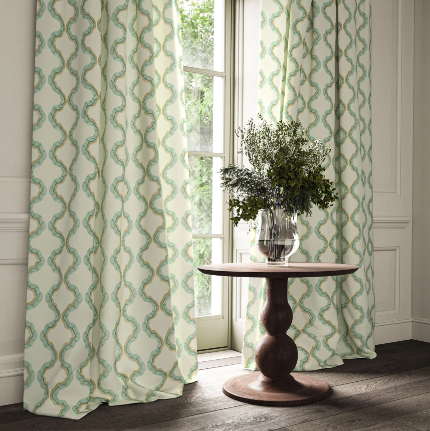 Maldives - Ruffled by Linwood - Curtains & Roman Blinds cooshy