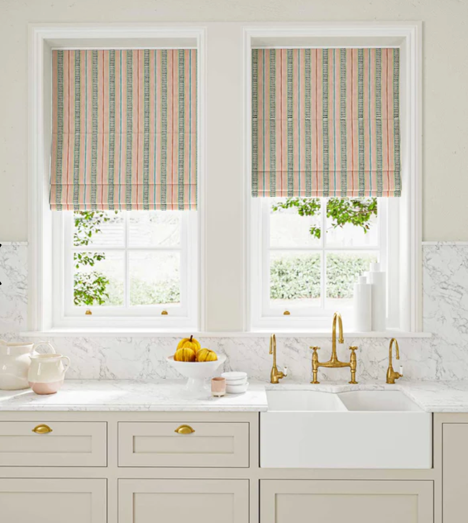 Marshmallow - High Wire Fabric Linwood 100% Linen blinds