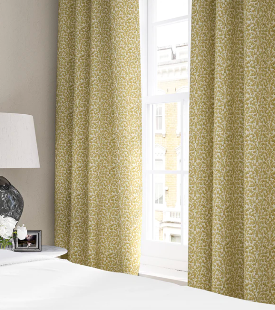 Mead - Bagatelle Fabric Linwood 100% Linen curtain