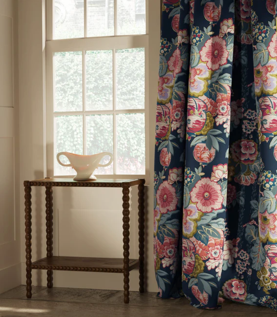 Moonlight - Louis Fabric Linwood 100% Linen curtain