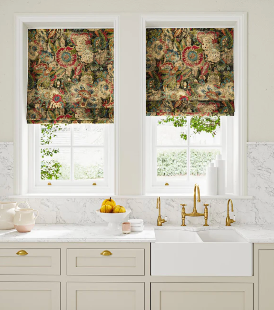Multi - Bizarre Odyssey Velvet by Linwood - Fabric, Curtains, Roman Blinds kitchen