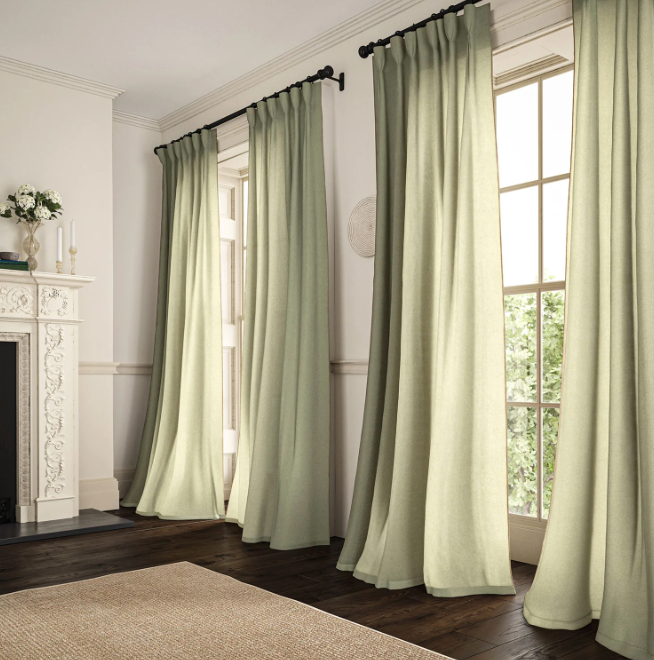 Pale Rider - Marietta Linen by Linwood - Curtains