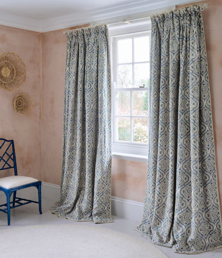 Droplet - Kala Fabric Linwood 100% Linen curtains
