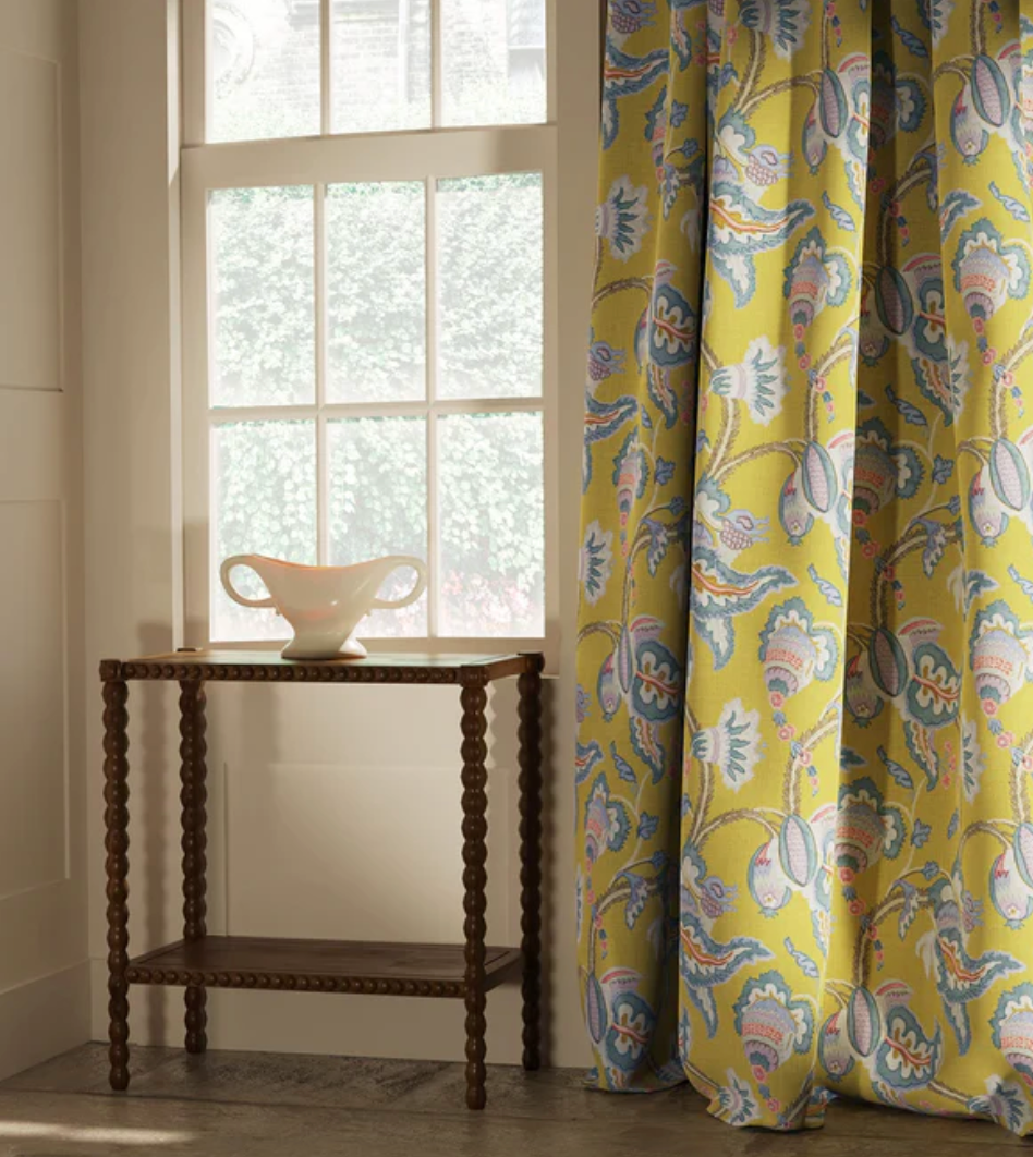 Lichen - Perdana Fabric Linwood 100% Linen curtains