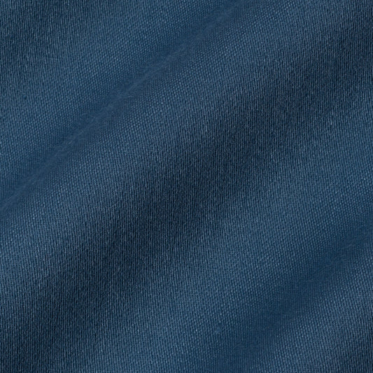 Cooshy Petrol Blue Satin Linen 100% Linen Fabric