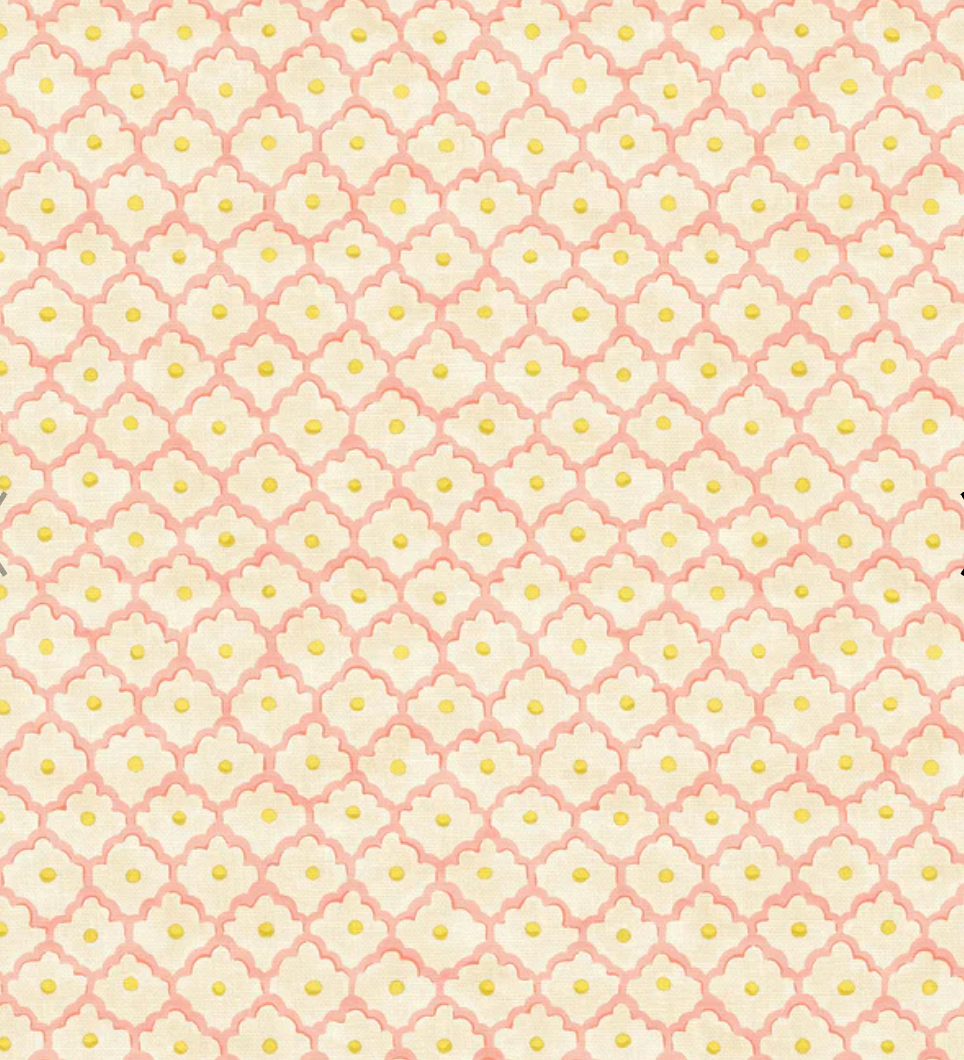 Pink Icing - Buttons Linwood 100% Linen