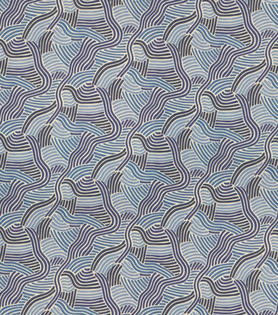 Pool - L.A. Sunset Fabric Linwood 100% Linen