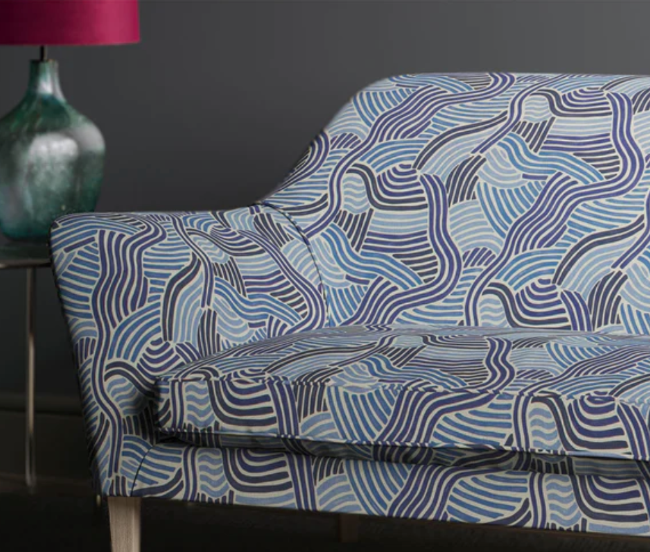 Pool - L.A. Sunset Fabric Linwood 100% Linen